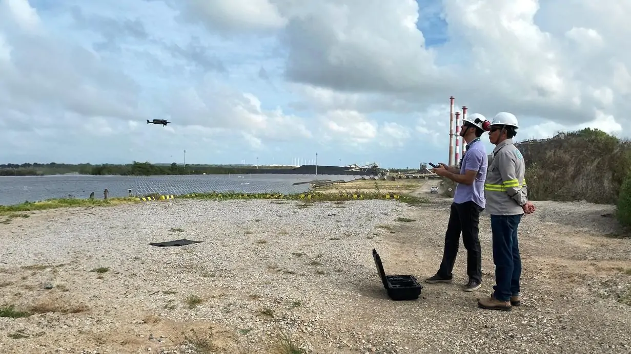 Ilustrar que o grupo servnac esta investindo em drones para potecializar a segurança dos seus clientes