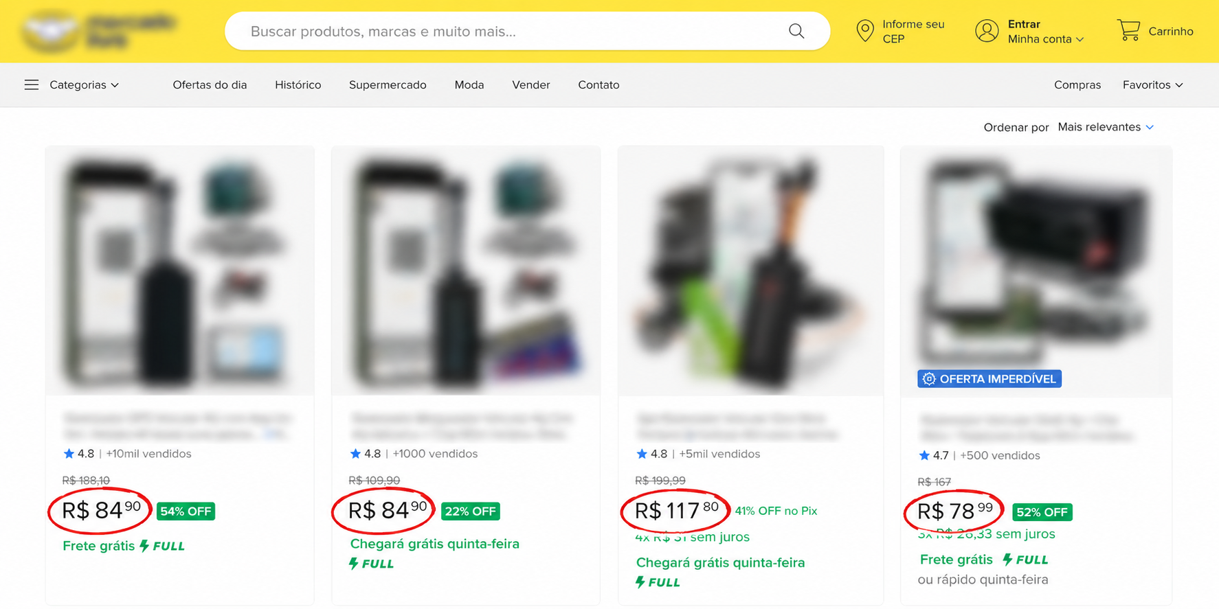 Rastreadores avulsos vendidos online