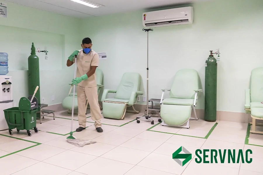 Limpeza de hospitais